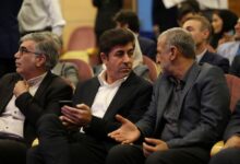 تاج در مراسم رونمایی فناوری‌های جدید داوری/ از سامانه سماع تا ون‌وار