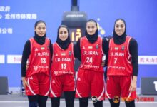 سومی و چهارمی تیم‌های بسکتبال سه نفره ایران در روز دوم لیگ ملت‌های آسیا