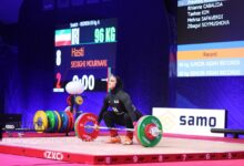 اولین طلای دختران جوان وزنهبرداری ایران در تاشکند