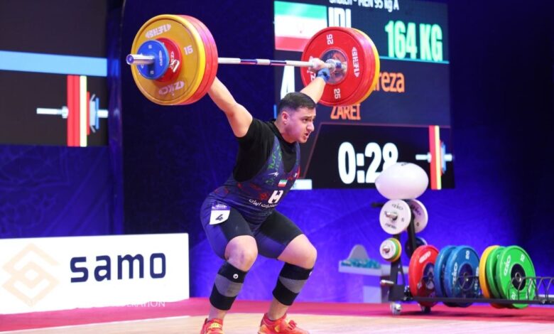 کسب ۹ طلا، ۵ نقره و یک برنز آسیا برای جوانان وزنهبرداری ایران