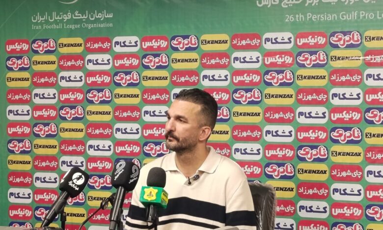 نوری: به بازیکنانم گفته بودم ارسال‌های فولاد بوی گل می‌دهد
