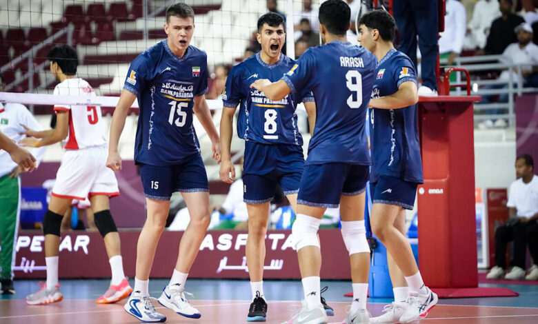 دومین برد والیبالیستها نوجوان ایران در قهرمانی جهان