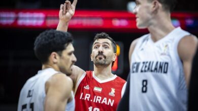 آرمان زنگنه بعد از باخت به نیوزیلند: به تیم ملی افتخار می‌کنم!