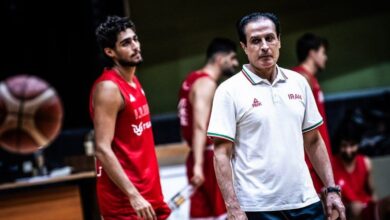 کوهیان غایب نیمکت ایران برابر فیلیپین
