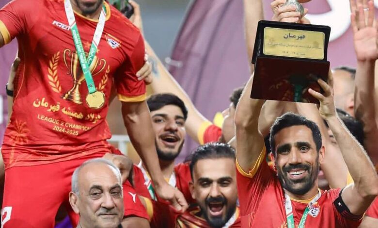 گرشاسبی: سهمیه «فولاد ب» در لیگ یک فوتبال حفظ شد