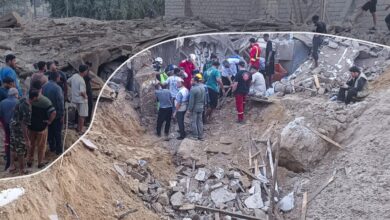 واشنگتن یک بمب ۲ هزار پوندی را بر خانه‌ای در ایران فرود آورده/ این سلاح یکی از بزرگ‌ترین بمب‌ها در زرادخانه آمریکا به شمار می‌رود/ هیچ نشانه‌ای از وجود یک مرکز نظامی در نزدیکی این خانه وجود ندارد/ اندازه دهانه انفجار و قطعات مهمات به جا مانده، نشان می‌دهد که سلاح یاد شده یک بمب مارک-۸۴ بوده؛ استفاده از چنین بمب‌هایی در مناطق پر جمعیت، خسارت سنگینی به غیر نظامیان وارد می‌کند