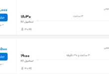قیمت پرواز تهران - استانبول، امروز چهارشنبه ۴ شهریور ۱۴۰۵