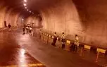 هر دو دهانه تونل امیرکبیر در این ساعات مسدود است