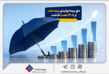 حق بیمه تولیدی بیمه ملت در چهار ماه نخست امسال از ۱۴.۵ همت گذشت/ رشد ۹۰ درصدی نسبت به مدت مشابه سال گذشته