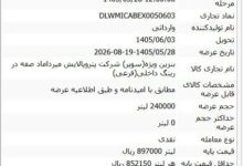 بنزین سوپر وارداتی از ۲۸ مرداد با قیمت هر لیتر ۸۹ هزار و ۷۰۰ تومان عرضه می‌شود