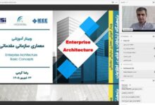 دوره آموزشی «معماری سازمانی مقدماتی فشرده» در پژوهشگاه ارتباطات و فناوری اطلاعات برگزار شد