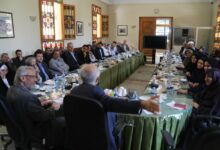 مدیران و کارشناسان مرکز دیپلماسی عمومی و رسانهای وزارت امور خارجه از بنیاد ایرانشناسی بازدید کردند