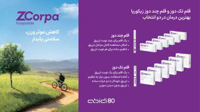 داروسازی دکتر عبیدی قلم چند دوز زیکورپا (®️ZCorpa) را پس از اتواینجکتور تک ‌دوز عرضه کرد