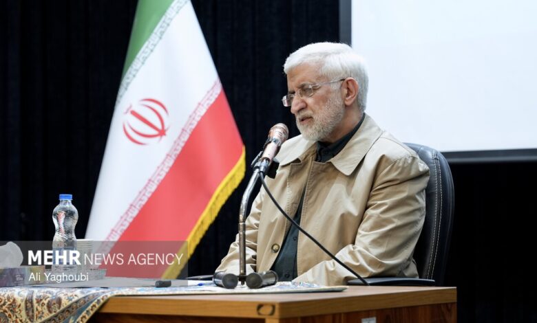 جلیلی: قرآن در صحنه جنگ جای تردید باقی نمی‌گذارد - هشت صبح