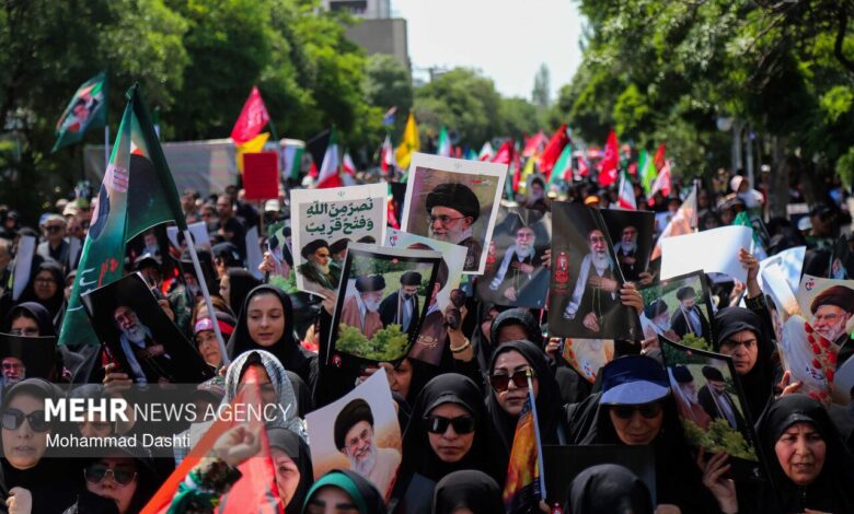 رزمایش و اجتماع بزرگ «مردم جان فدای ایران» فردا در تهران برگزار می‌شود - هشت صبح