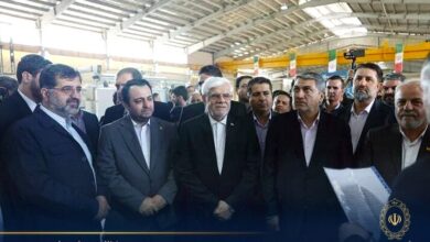 افتتاح واحد بزرگ ریسندگی در قم با سرمایه گذاری بانک ملی ایران - هشت صبح