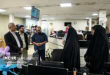پیمان فلسفی از خبرگزاری مهر بازدید کرد