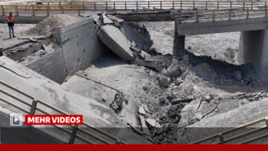 بازسازی پل مسیر بندرعباس به بندر خمیر در ۲۰ روز