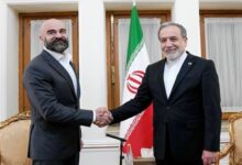 دیدار و گفتگوی رئیس اتحادیه میهنی کردستان عراق با عراقچی - هشت صبح