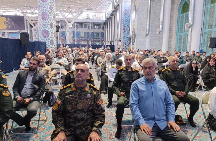خادمان تجمعات مردمی کرج پای کار ایران تجلیل شدند