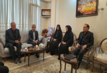 دیدار تعدادی از نمایندگان مجلس با خانواده شهیدان عسگری