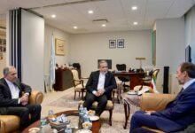 دیدار رئیس گروه ریش‌سفیدان بین‌المللی با وزیر امور خارجه - هشت صبح