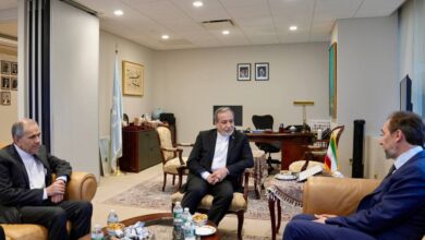 دیدار رئیس گروه ریش‌سفیدان بین‌المللی با وزیر امور خارجه - هشت صبح
