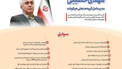 مهدی خطیبی مدیر عامل گروه صنعتی هپکو شد