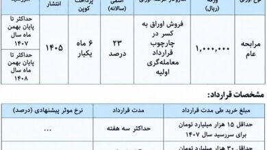 فروش اوراق مالی دولت با سود ۲۳ درصد+ جزئیات