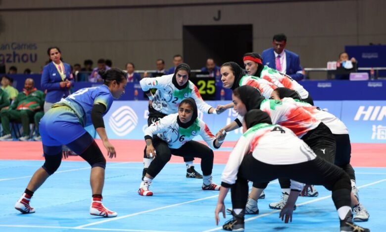 دومین برد دختران کبدی ایران در ناگویا
