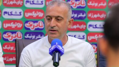 کمالوند پس از شکست مقابل نساجی: حاکم مطلق توپ و میدان بودیم