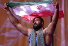 بازی‌های جهانی عشایری/ مصطفی طغانی قهرمان کشتی پهلوانی شد