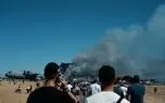 سقوط جنگنده اف۴ یونان در جریان نمایش هوایی