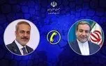 گفت‌وگوی تلفنی وزرای خارجه ایران و ترکیه