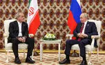 لحظه دیدار پزشکیان و پوتین در بیشکک