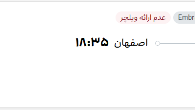 قیمت پرواز تهران - اصفهان، امروز پنجشنبه ۲ مهر ۱۴۰۵