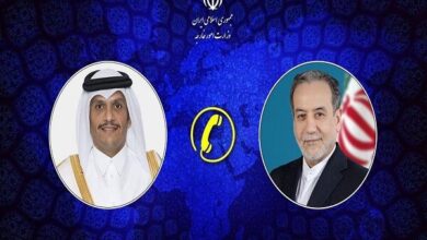 تماس تلفنی وزیر امور خارجه قطر با وزیر خارجه کشورمان - هشت صبح