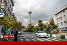 تهران در حالوهوای پاییزی - هشت صبح