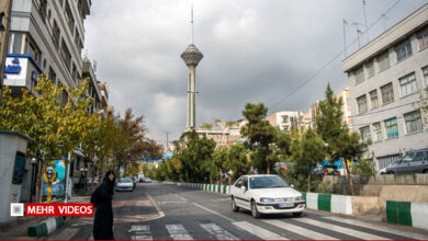 تهران در حال‌وهوای پاییزی - هشت صبح