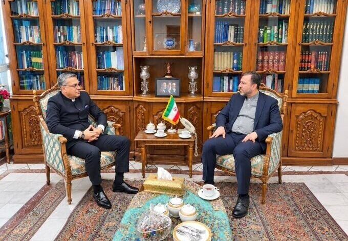 دیدار غریب‌آبادی با سفرای هند، ژاپن و اسپانیا