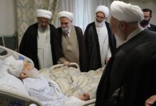 عیادت نمایندگان رهبر معظم انقلاب از آیت‌الله نوری همدانی - هشت صبح