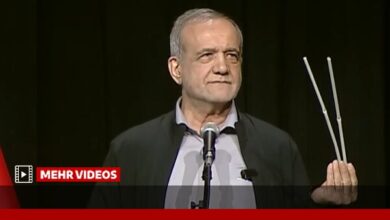 لحن کودکانه رئیس جمهور در سخنرانی برای بچه ها - هشت صبح