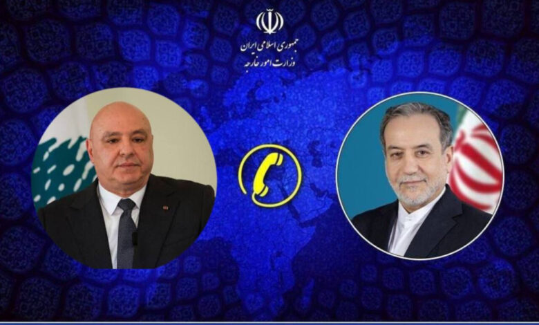 گفتگوی تلفنی عراقچی با رئیس جمهور لبنان - هشت صبح