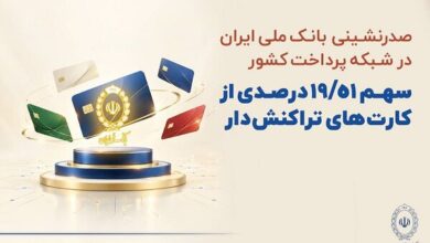 صدرنشینی بانک ملی ایران در شبکه پرداخت کشور - هشت صبح