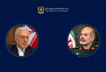 دیدار وزیر پیشنهادی وزارت دفاع با فرمانده کل سپاه - هشت صبح