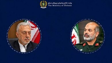 دیدار وزیر پیشنهادی وزارت دفاع با فرمانده کل سپاه - هشت صبح