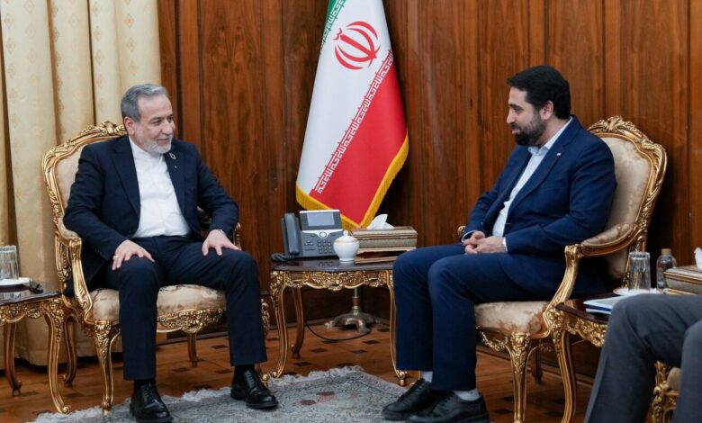 دیدار رئیس مرکز ملی فضای مجازی با وزیر امور خارجه - هشت صبح