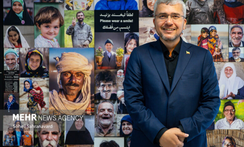 بازدید ابراهیم رضایی از خبرگزاری مهر - هشت صبح