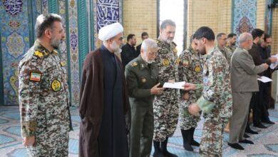 اعطای عطیه فرماندهی معظم کل قوا به دانش‌آموختگان دانشگاه افسری پدافند - هشت صبح