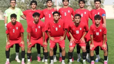 پیروزی پرگل تیم ملی نوجوانان ایران مقابل عراق